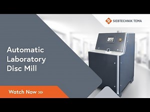 Automatic Laboratory Disc Mill TS 1000-A