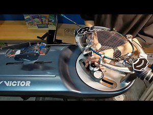 Badminton Stringing (ASMR. relaxing)