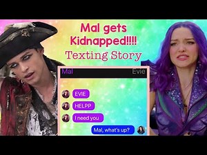 Mal gets Kidnapped! Descendants texting story ✨ Trio of Stars