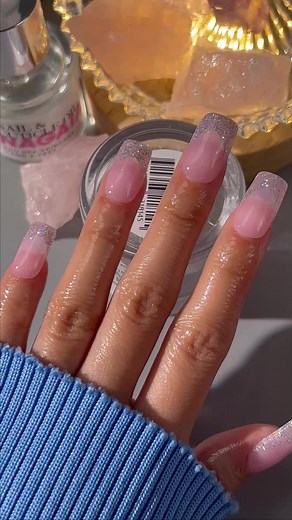 Sunny Days Nail Art: Dipping Powder French Tips Tutorial