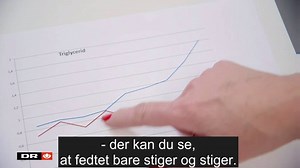 Sundhedsmagasinets vært Peter Qvortrup Geisling har lagt krop til en test af, hvordan motion påvirker indholdet af fedt i vores blod. Som du kan se i forsøget, gør motion en markant forskel. | DR Nyheder