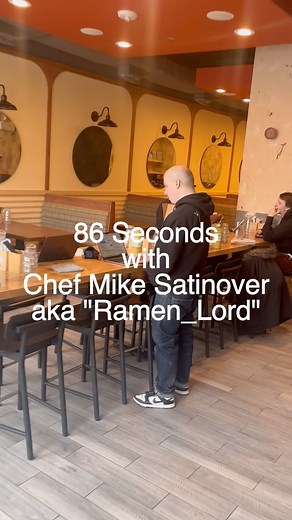 Chefs’ Tribune on Instagram: "86 Seconds with @ramen__lord Mike Satinover, aka Ramen_Lord, is the chef/owner of Akahoshi Ramen in Chicago’s Logan Square. He rose to fame on Reddit’s r/ramen where he shared his meticulous quest for the perfect bowl of ramen. The noodles, which he considers the hardest component of ramen to master, led him to buy a $40,000, 595-lb Yamato Richmen noodle-making machine even before he had a restaurant. In November 2023, Ramen_Lord took his talents to California and M