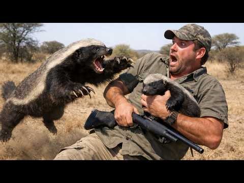 Hunters Kidnap a Honey Badger Cub—Mom’s Revenge Is Absolutely Savage