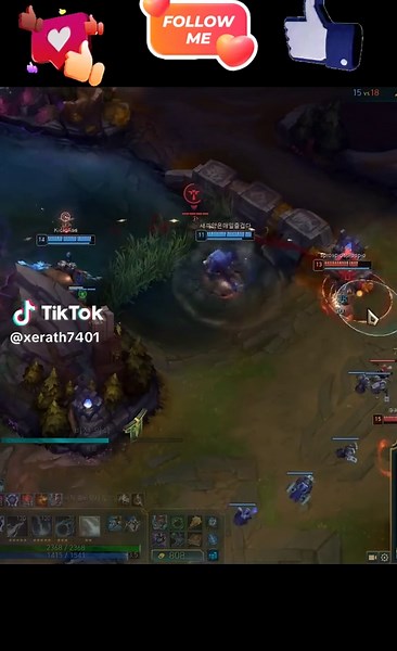 Xerath Highlights in League of Legends Gameplay