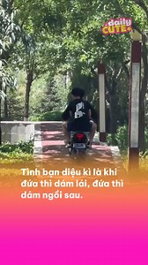 48K reactions · 1.3K shares | Một đứa dám chở và một đứa dám ngồi sau 藍 #vlog #dailyvlog #video #xuhuong | Daily Cute Vlog | Facebook