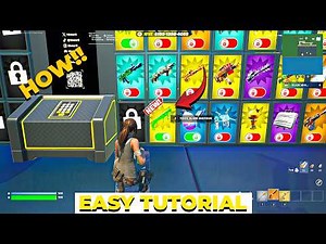 How To Get THE New Toxic Slime Shotgun in 1v1 with every gun Fortnite