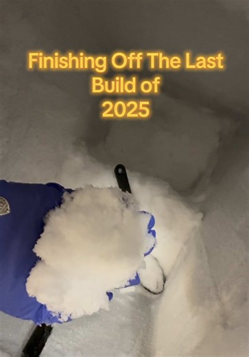 What a Bitter sweet thought! Last build of the year #fyp #freezerfrostasmr #freezerfrost #icetok #SatisfyingSounds