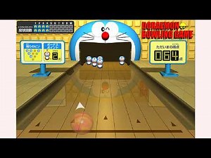 How to play Doraemon Bowling game | Free online games | MantiGames.com