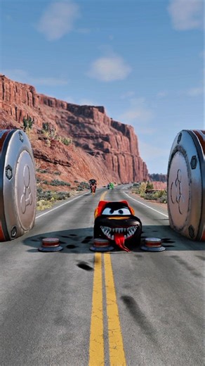 💥 Hydraulic Press DESTROYS McQueen, TV Man, Skibidi Toilet & Mater! 😱 #shorts