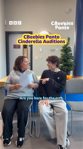 CBeebies Parenting on Instagram: "Sneak peek at CBeebies Panto Cinderella Auditions 👑👀 Coming soon to @bbciplayer and cinemas. For more information about cinema tickets visit www.cbeebiespanto.com or the link in our bio. #CBeebies #CBeebiesPanto #Panto #CBeebiesChristmas"