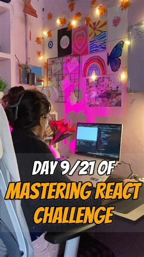 Poojitha Varma | Day 9/21: Built a Weather App in React | Learning API calls & data fetching Today’s concepts: ✦ Fetch API ✦ async/await ✦ Loading states ✦... | Instagram