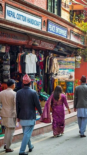 The neighborhood that never sleeps in Kathmandu 😉