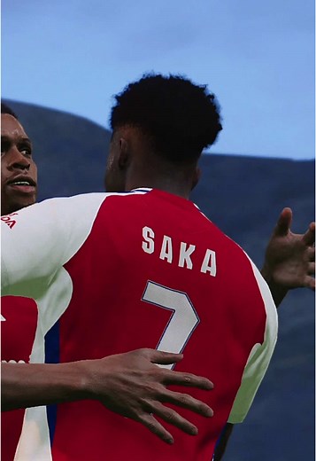 Saka Scores Stunning Goal in PES 2021 Gameplay