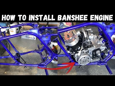 How to install banshee engine into the frame