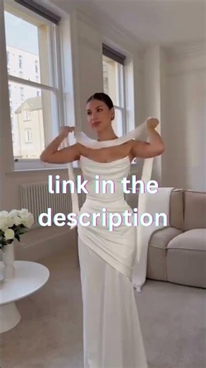 MCDV Customized Satin Sexy Wedding Dress 2025