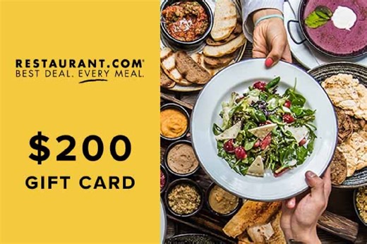 Feast like royalty with this $35 Restaurant.com e-gift card!