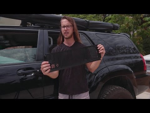 TBO: Car Camping - DIY window bug screen mesh