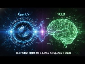 OpenCV + YOLO: The Perfect Match for Industrial AI.