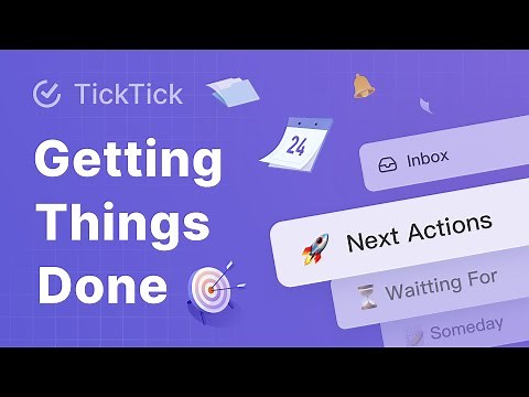 Getting Things Done with TickTick: 5-Step Practical Demonstration