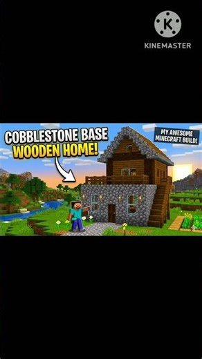 9/100 days challenge🤯 in minecraft build house #minecraft #gaming #shorts #challenge #newtrend