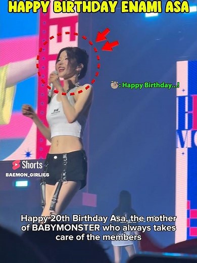 Happy Birthday Mother Asa #babymonster #shorts #fyp #asa #fun #viral