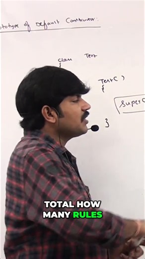 Durga Jobs on Instagram: "Default constructor rules: no arguments, same access as class, calls super(). Understand these basics! #Java #Constructor #Programming #CodingTips #OOP"