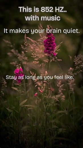 🧘‍♂️ 852 Hz FREQUENCY MUSIC = CALM YOUR MIND 🧘‍♀️ #brainwave #frequencyhealing ASMR #manifestation