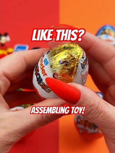🤯 Kinder Surprise 50th Years Anniversary Egg Unboxing!