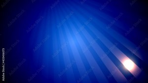 Bright Shining Sunshine Sun Moving Around Rays Counter Directional Pattern