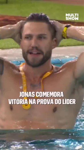 multishow on Instagram: "Jonas é o Líder da semana e comemorou do jeito clássico: pulando na piscina! 🤩 #BBB26"