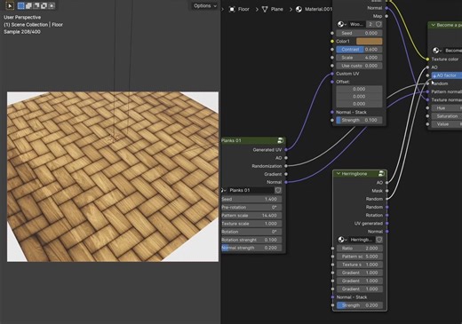 blender插件Fluent Materializer材质制作