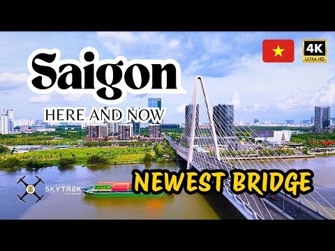 New Bridge in Vietnam | 4K Drone Tour Series Saigon Here & Now 🇻🇳