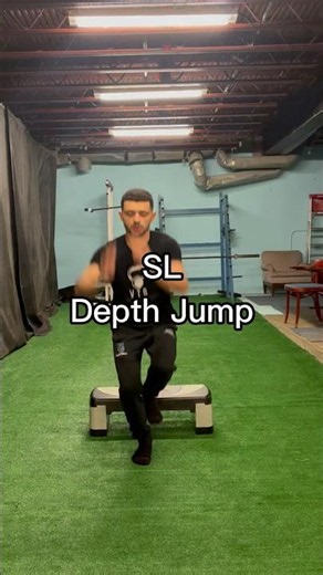 SL Depth Jump - Exercise Demonstration