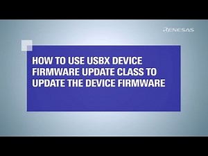 How to Use USBX Device Firmware Update (DFU)