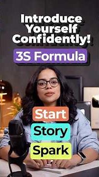 How To Introduce Yourself In English? 3S Formula For Confident Introduction | Learn English In Hindi