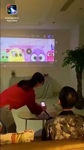 Flashlight Pro: Flash Alert Projectile Video