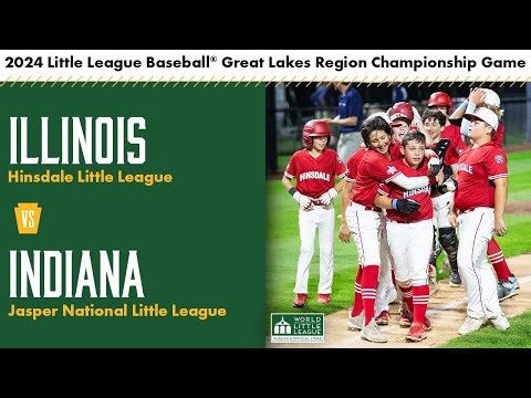 2024 Little League Baseball Great Lakes Championship | Illinois vs Indiana