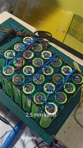 rakit battery gendong polytron fox series 23s lifepo4 #polytronfox #motorlistrik