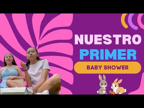 Fuimos al BABY SHOWER de nuestra prima 🐰🌸