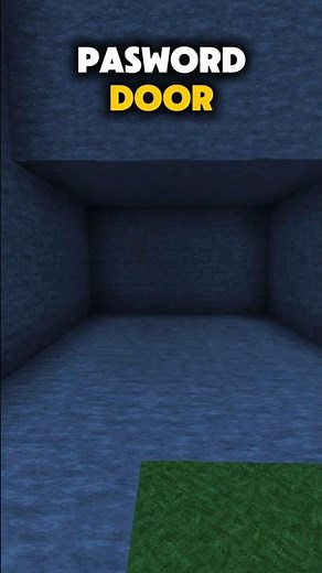 Cara Membuat Pintu Password di Minecraft | Easy Redstone Combination Lock 🔐🚪#shorts #minecraft
