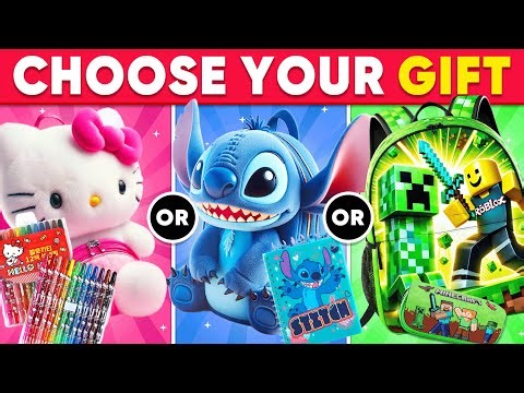 Choose Your Gift...! School SUPPLIES & Stationery Edition 🎒🦄🌈📒 Quiz Shiba