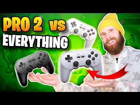 8BitDo Pro 2 Controller - Review & Detailed Comparisons! All 3 Colors!