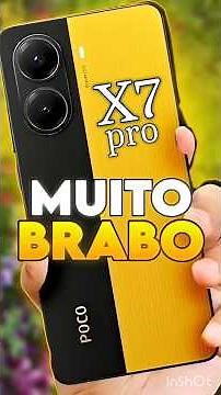 POCO X7 Pro 512GB chegou! 📱🔥 Desempenho absurdo, câmera top e preço imperdível. Veja agora! 🚀