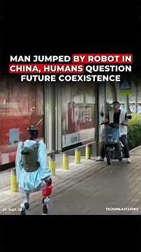 Robot Prank in China Goes VIRAL! 😱 Funny Tech Surprise #Shorts