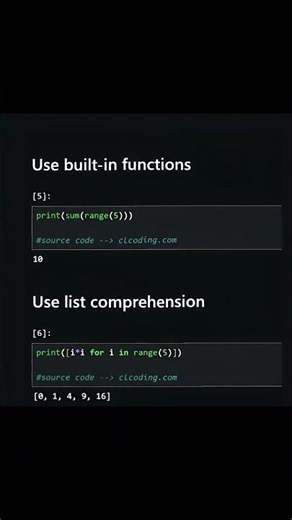 Speed up your Python scripts with these two simple methods! #shorts #python #ytshorts