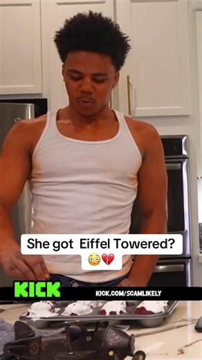 She got Eiffel Towered? 😳💔 #veryscamlikely #fyp | eiffel towered