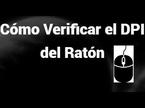 ¿Cómo Verificar el DPI del Ratón en Windows 10 y 11? - Cómo Saber el DPI