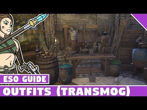 ESO Outfits! How to Change Your Outfit, Outfit Slots Costs and more! Elder Scrolls Online