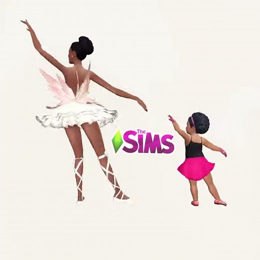 sims4 BALLET animation (ONCE UPON A DECEMBER). sims4 realistic animation #shorts