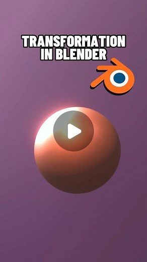 N-hance School on Instagram: "How to do transformations in Blender 🌟 All Blend files from our tutorials available on Telegram 📌 #blender3d #blenderart"